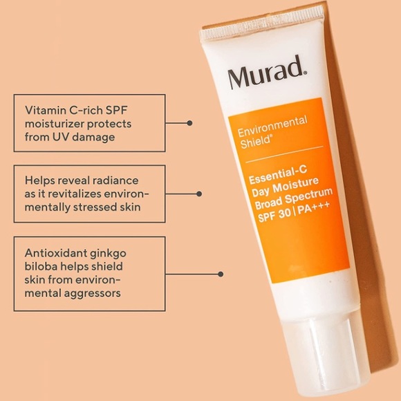 🆕 Murad Essential-C Day Moisture Broad Spectrum SPF 30 PA+++ • Large Size 1.7oz - Picture 4 of 10